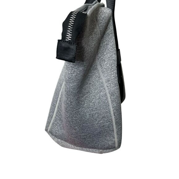 Aimee Kestenberg Capri Large Tote Gray Black Neoprene OS Travel Bag Shoulder - Picture 4 of 12